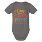 Tiny But Mighty Baby Christian Jumpsuit - ClaimedbyGodDesigns