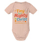 Tiny But Mighty Baby Christian Jumpsuit - ClaimedbyGodDesigns