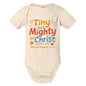 Tiny But Mighty Baby Christian Jumpsuit - ClaimedbyGodDesigns