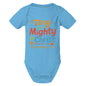 Tiny But Mighty Baby Christian Jumpsuit - ClaimedbyGodDesigns