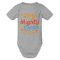 Tiny But Mighty Baby Christian Jumpsuit - ClaimedbyGodDesigns