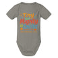 Tiny But Mighty Baby Christian Jumpsuit - ClaimedbyGodDesigns