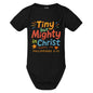 Tiny But Mighty Baby Christian Jumpsuit - ClaimedbyGodDesigns