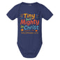 Tiny But Mighty Baby Christian Jumpsuit - ClaimedbyGodDesigns