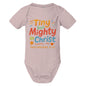 Tiny But Mighty Baby Christian Jumpsuit - ClaimedbyGodDesigns