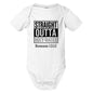 Straight Outta Holy Water Baby Christian Jumpsuit - ClaimedbyGodDesigns