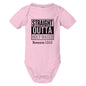 Straight Outta Holy Water Baby Christian Jumpsuit - ClaimedbyGodDesigns