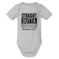 Straight Outta Holy Water Baby Christian Jumpsuit - ClaimedbyGodDesigns