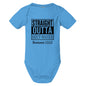 Straight Outta Holy Water Baby Christian Jumpsuit - ClaimedbyGodDesigns