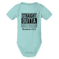 Straight Outta Holy Water Baby Christian Jumpsuit - ClaimedbyGodDesigns