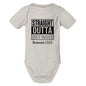 Straight Outta Holy Water Baby Christian Jumpsuit - ClaimedbyGodDesigns