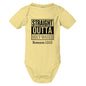 Straight Outta Holy Water Baby Christian Jumpsuit - ClaimedbyGodDesigns