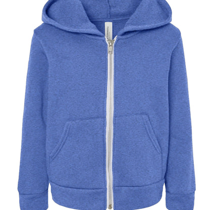 He Always Wins Toddler Christian Full - zip Hooded Sweatshirt - ClaimedbyGodDesigns