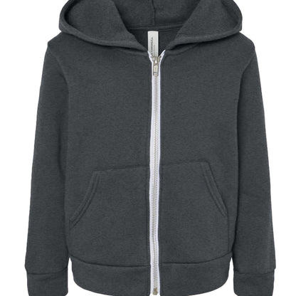 He Is Greater Toddler Christian Full - Zip Hooded Sweatshirt - ClaimedbyGodDesigns