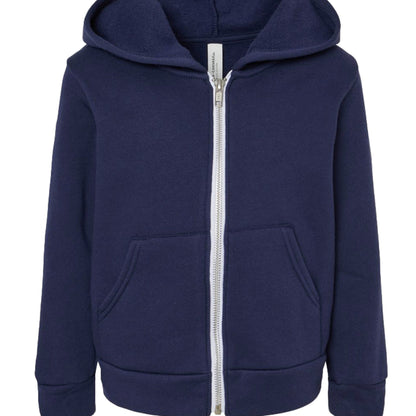 He Is Greater Toddler Christian Full - Zip Hooded Sweatshirt - ClaimedbyGodDesigns