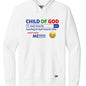 His Child Funny Hoodie – Unisex Christian Hooded Sweatshirt with “His Favorite” Search Bar Graphic - ClaimedbyGodDesigns