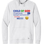 His Child Funny Hoodie – Unisex Christian Hooded Sweatshirt with “His Favorite” Search Bar Graphic - ClaimedbyGodDesigns