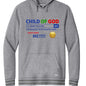 His Child Funny Hoodie – Unisex Christian Hooded Sweatshirt with “His Favorite” Search Bar Graphic - ClaimedbyGodDesigns