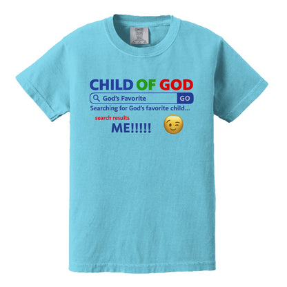 His Child Search Engine Funny Youth Christian T-shirt - ClaimedbyGodDesigns