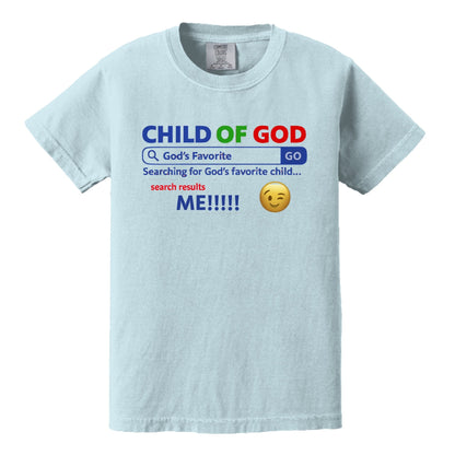 His Child Search Engine Funny Youth Christian T-shirt - ClaimedbyGodDesigns