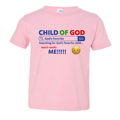 His Child Funny Search Engine Toddler Christian T-shirt - ClaimedbyGodDesigns