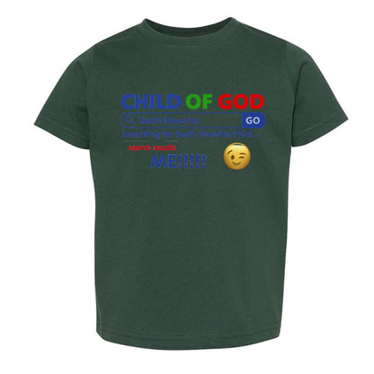 His Child Funny Search Engine Toddler Christian T-shirt - ClaimedbyGodDesigns