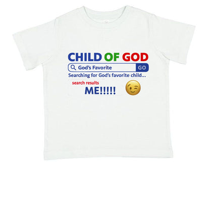 His Child Funny Search Engine Toddler Christian T-shirt - ClaimedbyGodDesigns