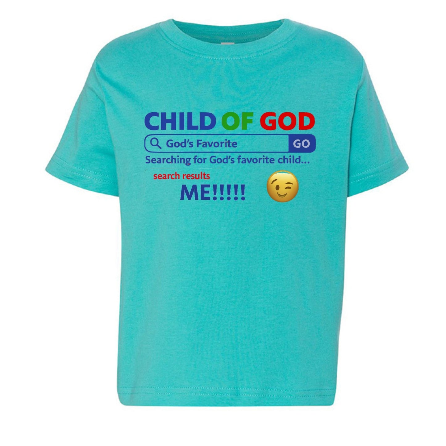 His Child Funny Search Engine Toddler Christian T-shirt - ClaimedbyGodDesigns