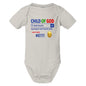 His Child Funny Search Engine Baby Christian Jumpsuit - ClaimedbyGodDesigns