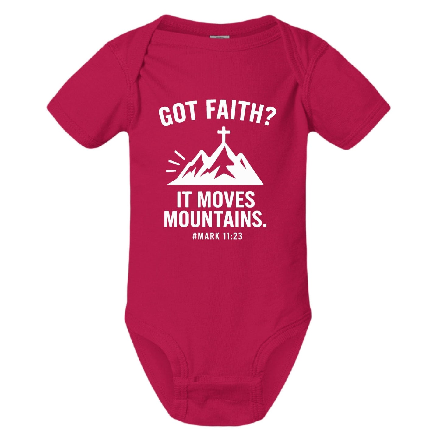 Got Faith Christian Baby Jumpsuit - ClaimedbyGodDesigns