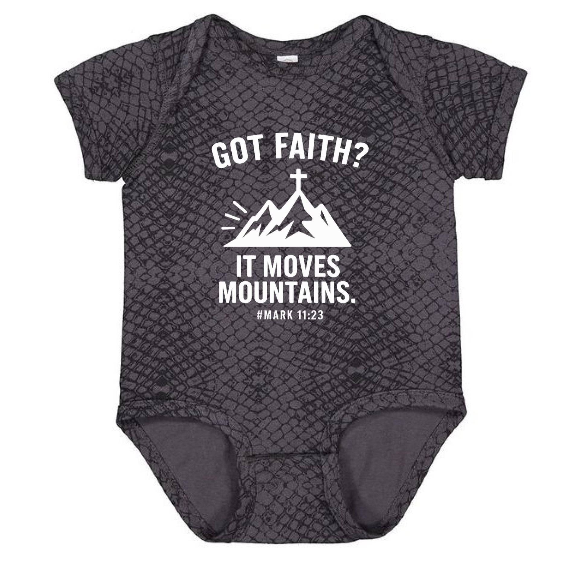 Got Faith Christian Baby Jumpsuit - ClaimedbyGodDesigns