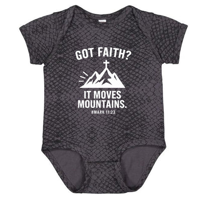 Got Faith Christian Baby Jumpsuit - ClaimedbyGodDesigns
