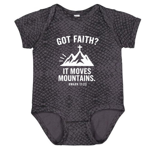 Got Faith Christian Baby Jumpsuit - ClaimedbyGodDesigns