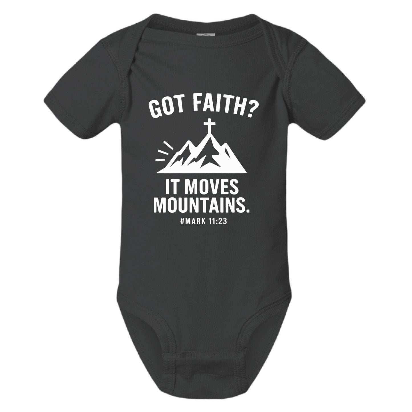 Got Faith Christian Baby Jumpsuit - ClaimedbyGodDesigns