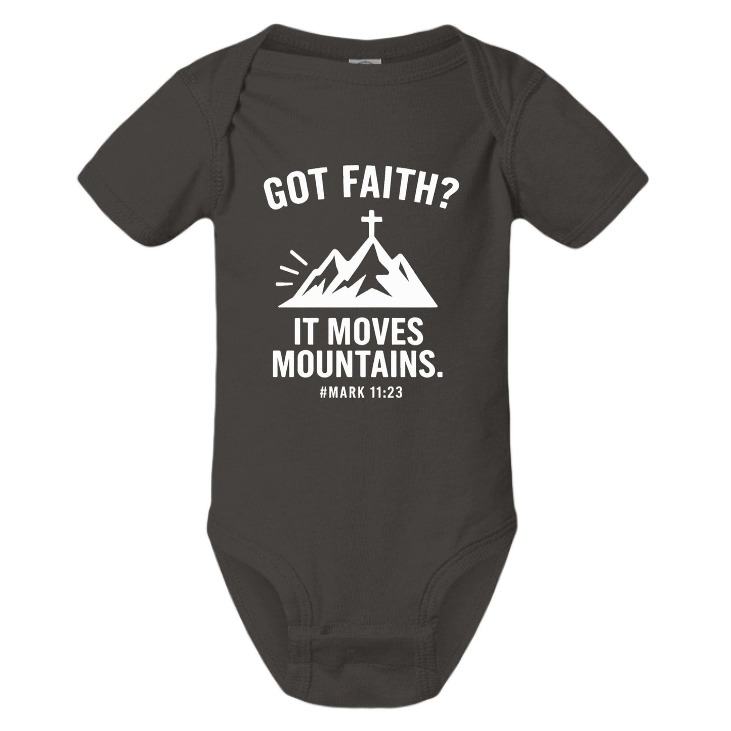 Got Faith Christian Baby Jumpsuit - ClaimedbyGodDesigns