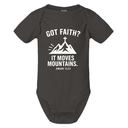 Got Faith Christian Baby Jumpsuit - ClaimedbyGodDesigns