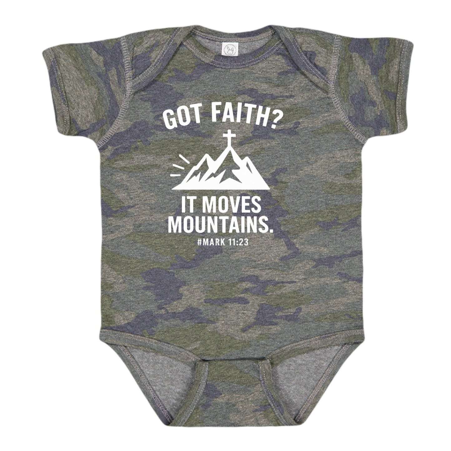 Got Faith Christian Baby Jumpsuit - ClaimedbyGodDesigns