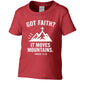 Got Faith Toddler Christian T-shirt - ClaimedbyGodDesigns