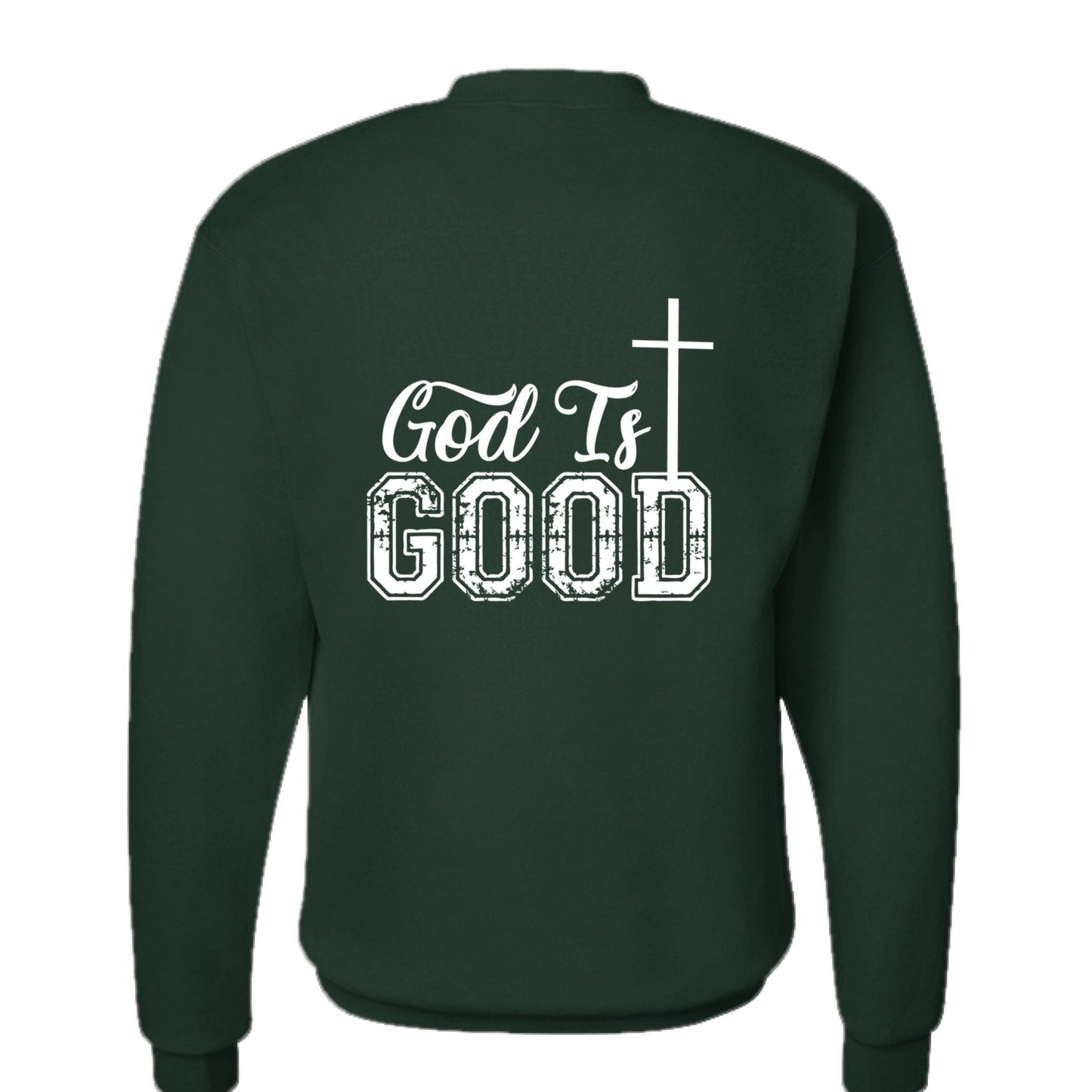 He Is Good All The Time Unisex Christian Pullover Sweatshirt - ClaimedbyGodDesigns