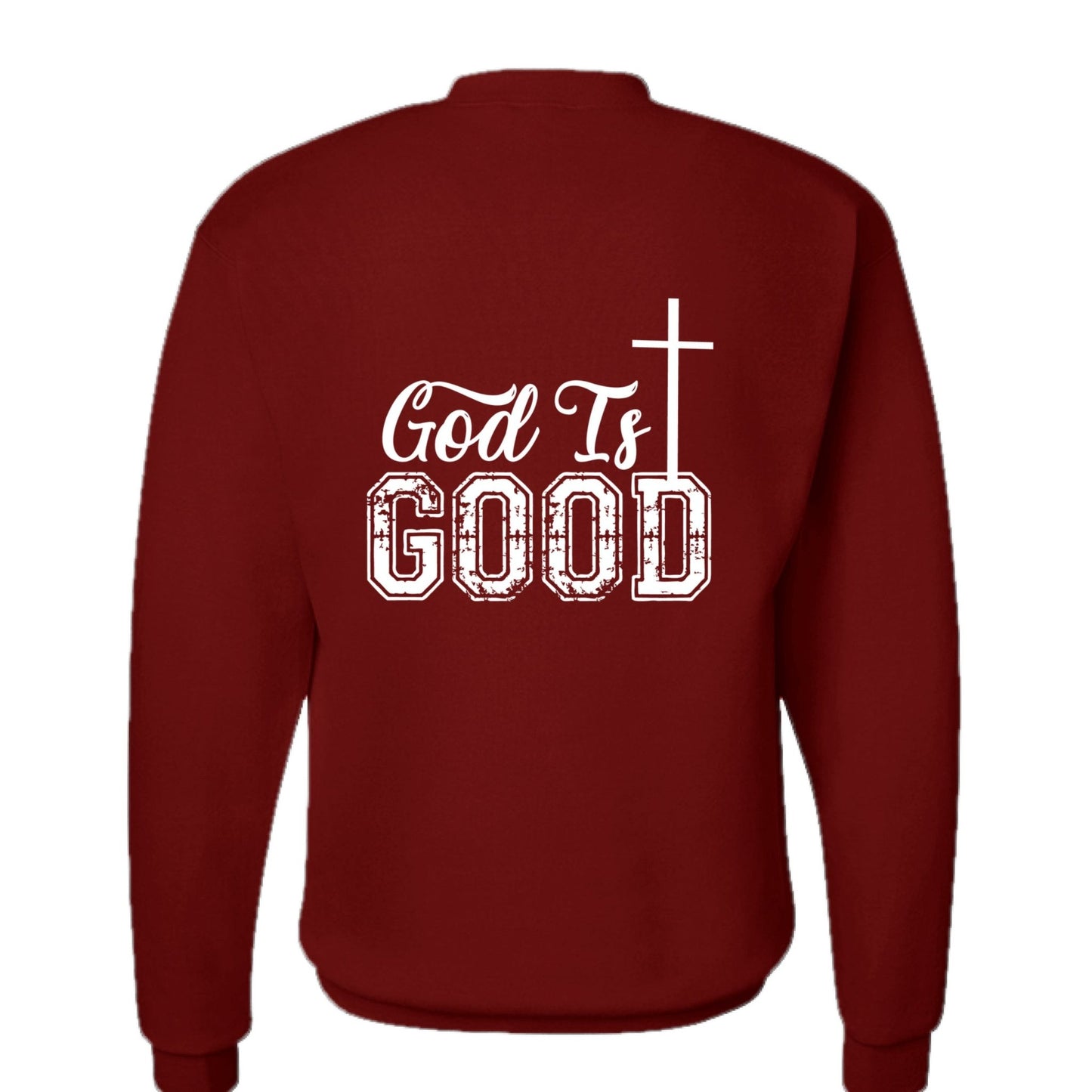 He Is Good All The Time Unisex Christian Pullover Sweatshirt - ClaimedbyGodDesigns