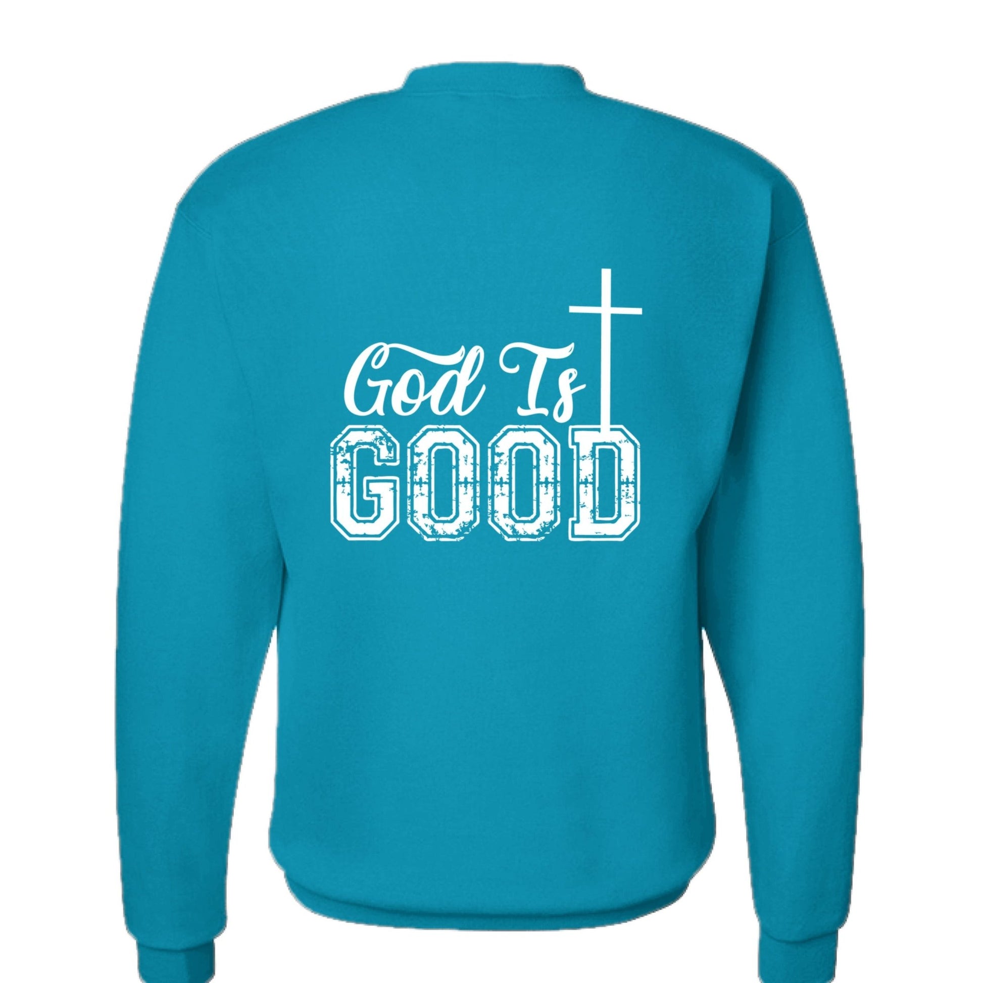 He Is Good All The Time Unisex Christian Pullover Sweatshirt - ClaimedbyGodDesigns