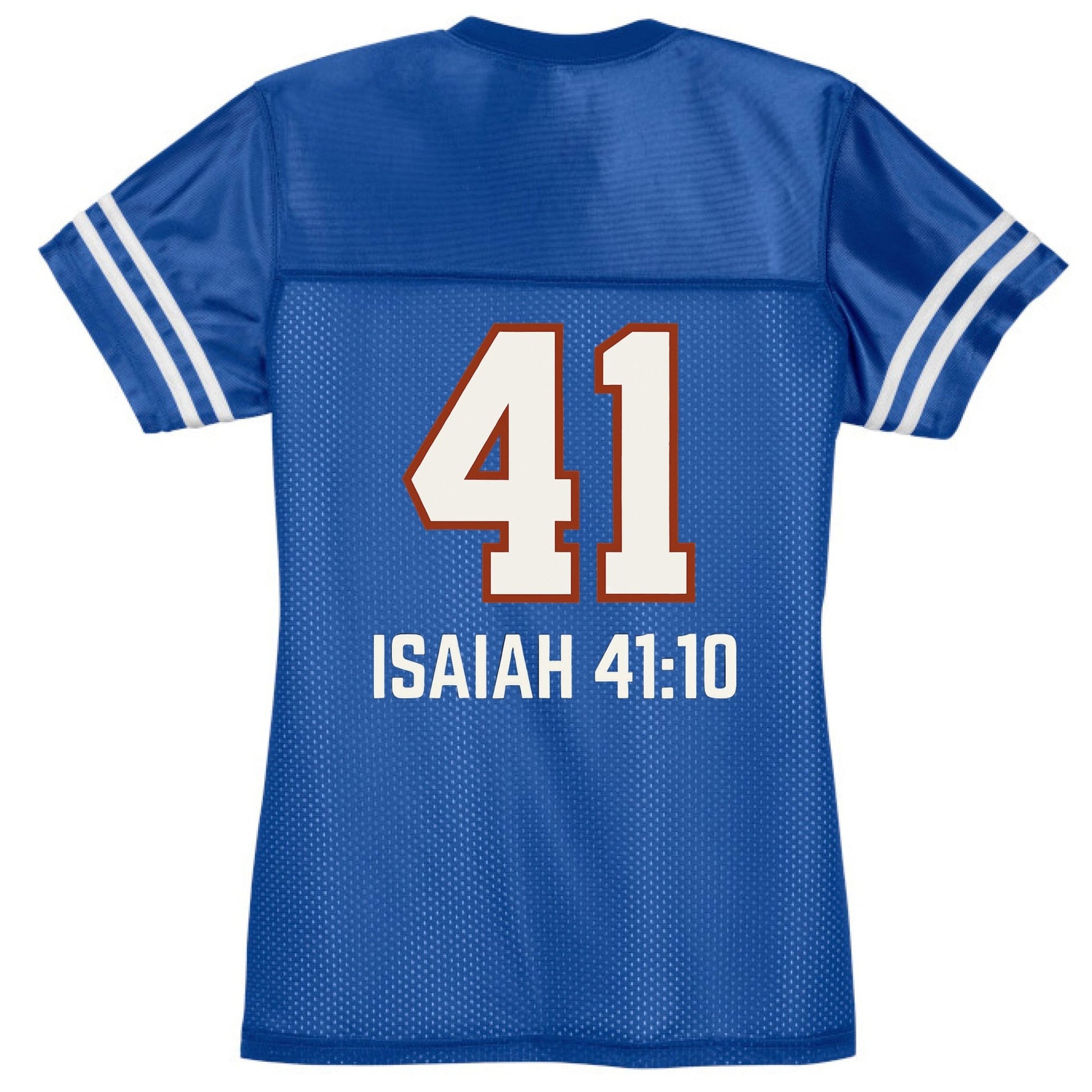 Isaiah 41 Women’s Christian Jersey - ClaimedbyGodDesigns