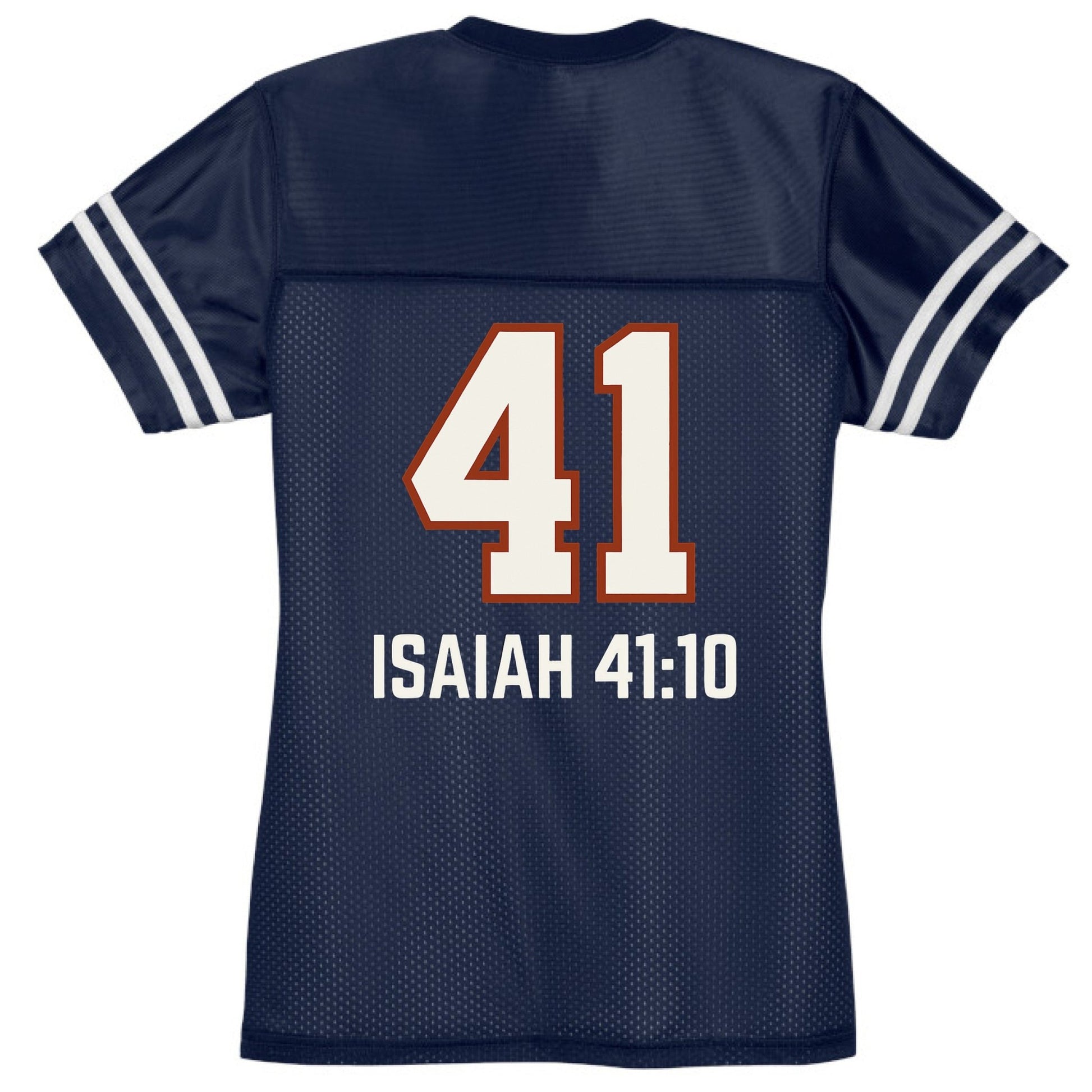 Isaiah 41 Women’s Christian Jersey - ClaimedbyGodDesigns