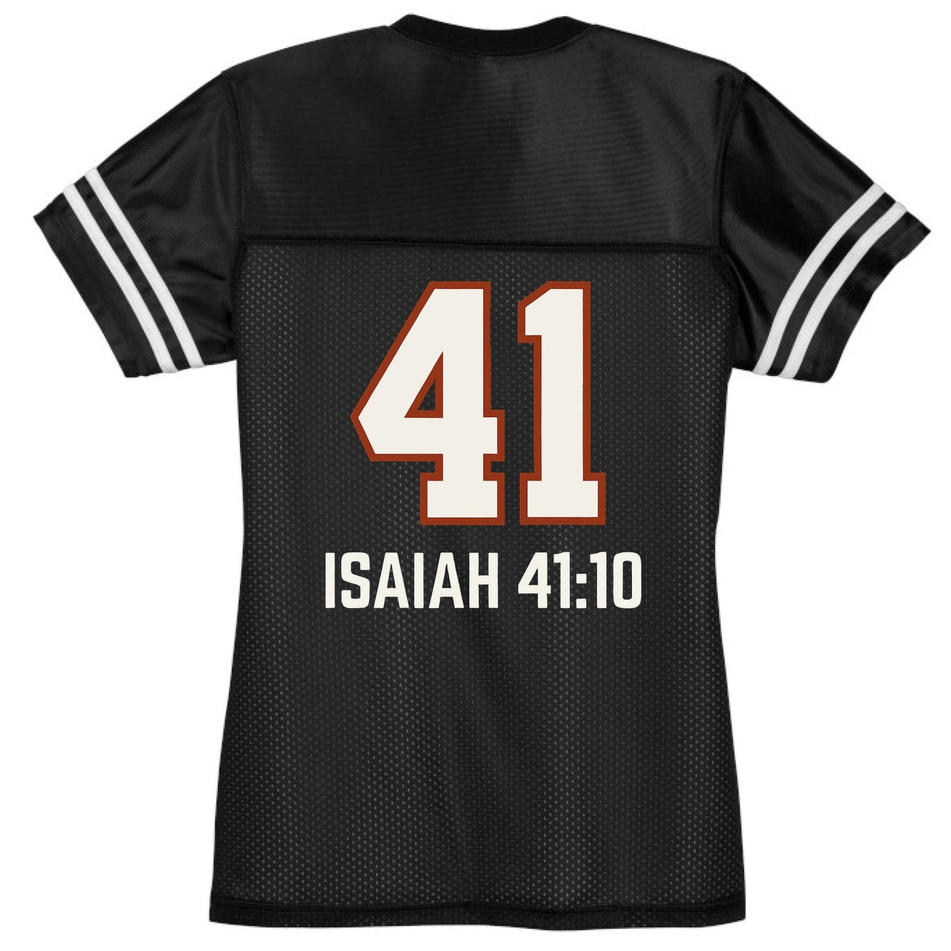 Isaiah 41 Women’s Christian Jersey - ClaimedbyGodDesigns