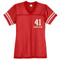 Isaiah 41 Women’s Christian Jersey - ClaimedbyGodDesigns