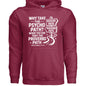 Take The Proverbs Path Unisex Christian Pullover Hooded Sweatshirt - ClaimedbyGodDesigns