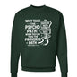 Take The Proverbs Path Unisex Christian Pullover Sweatshirt - ClaimedbyGodDesigns