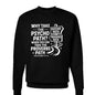 Take The Proverbs Path Unisex Christian Pullover Sweatshirt - ClaimedbyGodDesigns