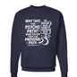 Take The Proverbs Path Unisex Christian Pullover Sweatshirt - ClaimedbyGodDesigns