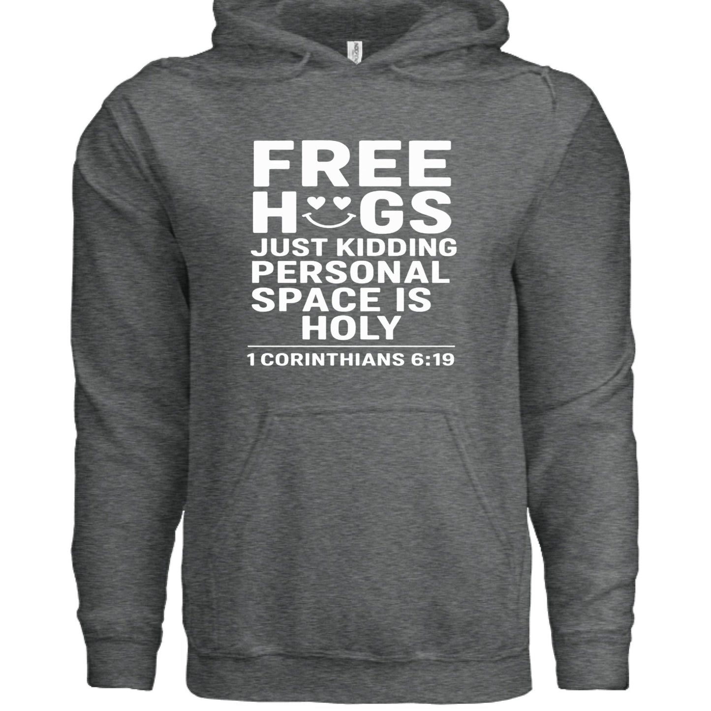 Free Hugs Funny Unisex Christian Pullover Hooded Sweatshirt - ClaimedbyGodDesigns